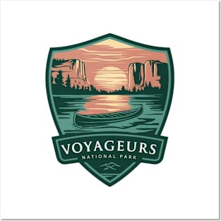 Voyageurs National Park Emblem Posters and Art